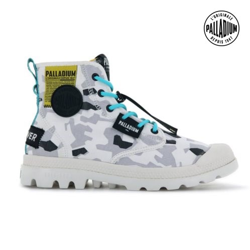 Bottes Palladium Pampa Lite Overlab Femme Camouflage | FR GMO521J